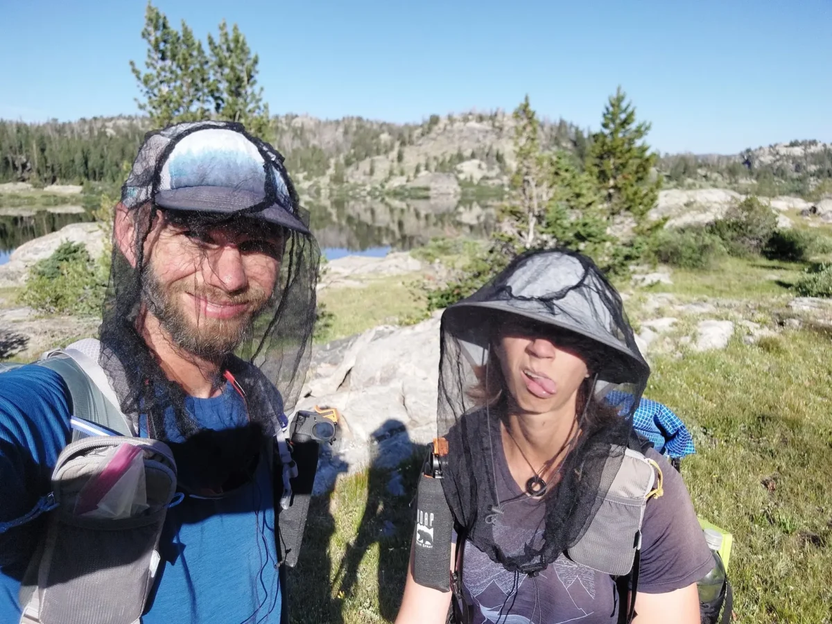 Petr a Katka na Continetal divide trail – Wyoming